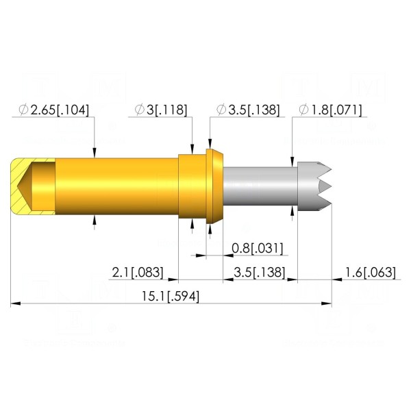 Igła testowa INGUN GKS-913-0040