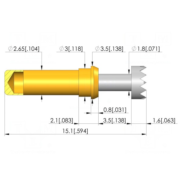 Igła testowa INGUN GKS-913-0054