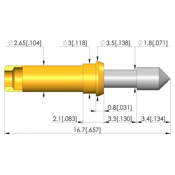 Igła testowa INGUN GKS-913-0072