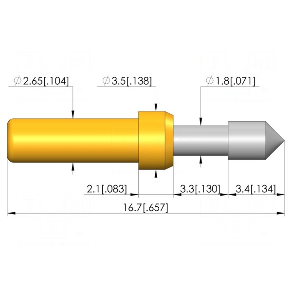Igła testowa INGUN GKS-913-0074