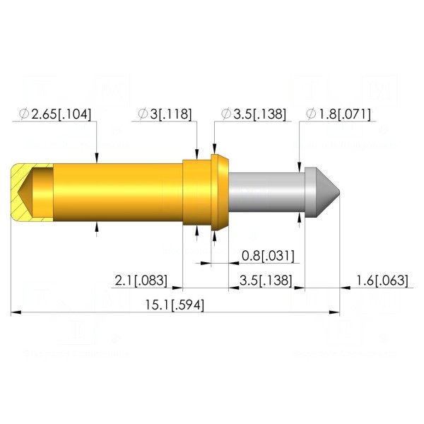 Igła testowa INGUN GKS-913-0116