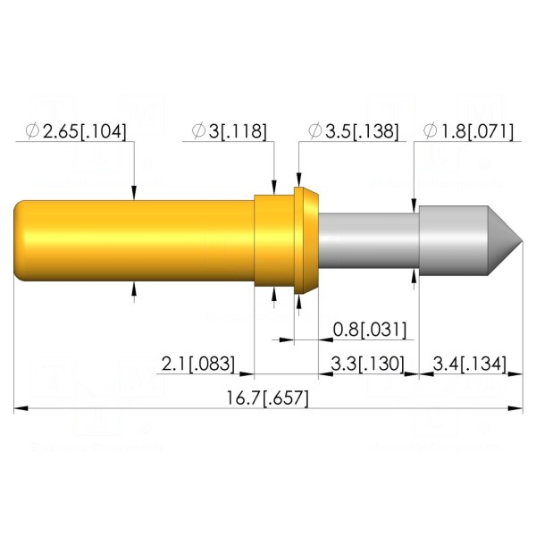 Igła testowa INGUN GKS-913-0118