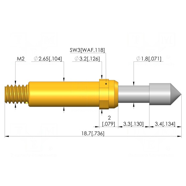 Igła testowa INGUN GKS-913-0265