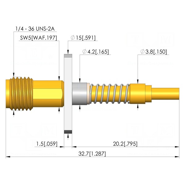 Igła testowa INGUN HFS-336-0001
