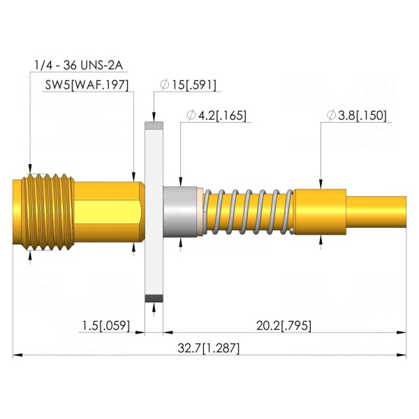 Igła testowa INGUN HFS-336-0002