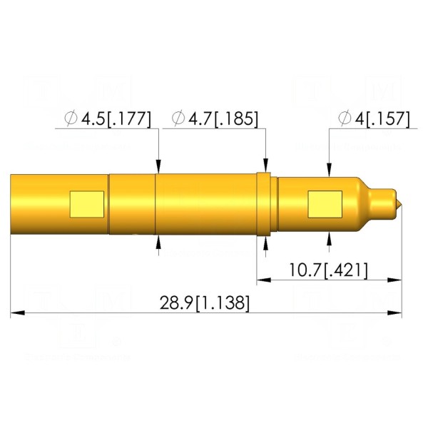 Igła testowa INGUN HFS-410-0044