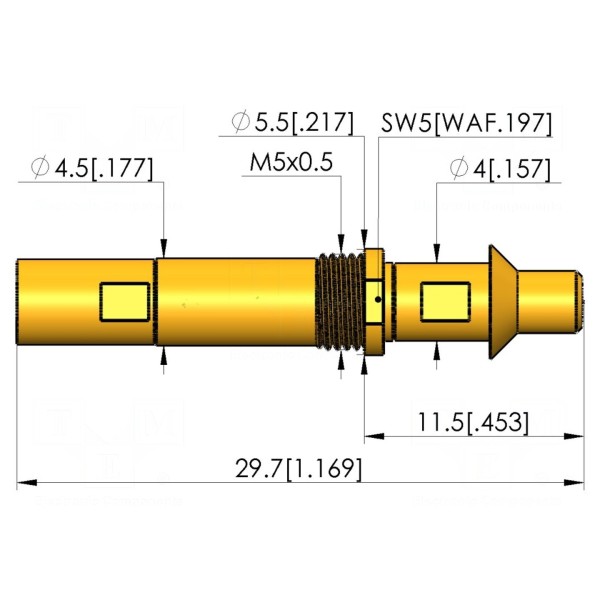 Igła testowa INGUN HFS-410-0085