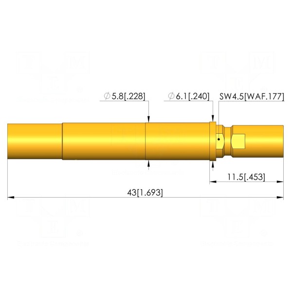 Igła testowa INGUN HFS-858-0009