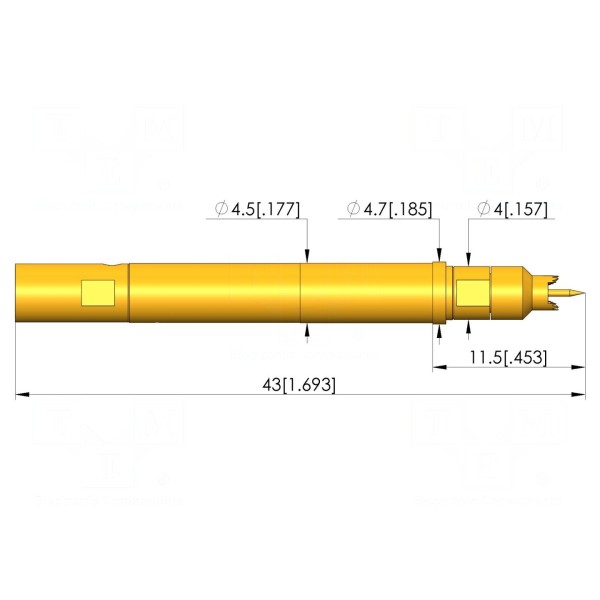Igła testowa INGUN HFS-860-0016