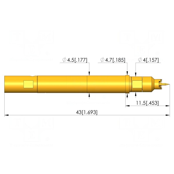 Igła testowa INGUN HFS-860-0101