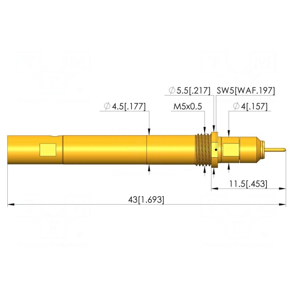 Igła testowa INGUN HFS-860-0131