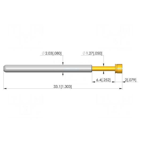 Igła testowa INGUN HSS-003-0007