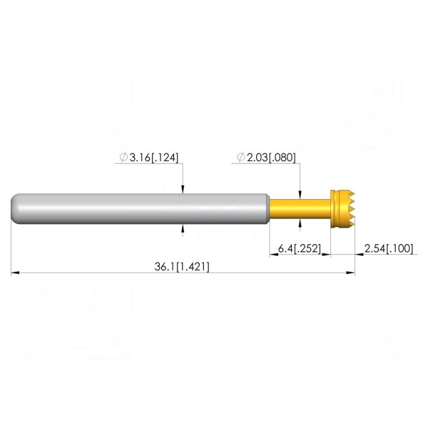 Igła testowa INGUN HSS-005-0002