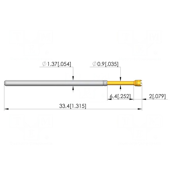 Igła testowa INGUN HSS-100-0002