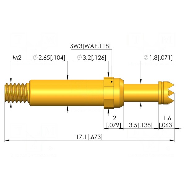 Igła testowa INGUN HSS-520-0002