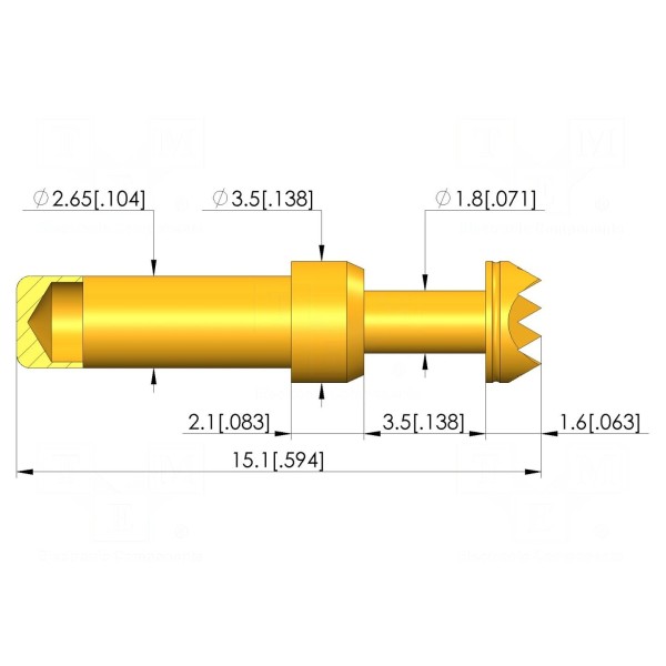 Igła testowa INGUN HSS-520-0004