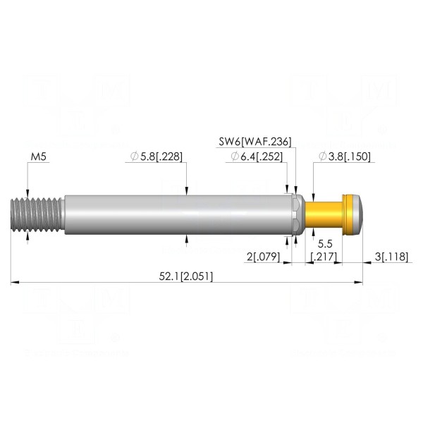 Igła testowa INGUN HSS-623-0007