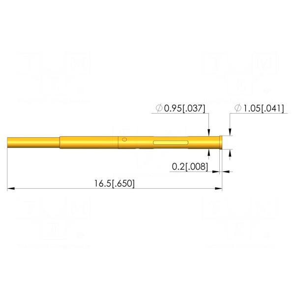 Gniazdo igły testowej INGUN KS-07935