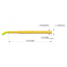 Gniazdo igły testowej INGUN KS-07935V-26