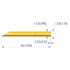Gniazdo igły testowej INGUN KS-10223