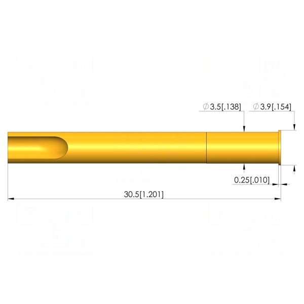 Gniazdo igły testowej INGUN KS-10330M2.5