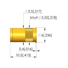 Gniazdo igły testowej INGUN KS-410KM5-R