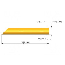 Gniazdo igły testowej INGUN KS-42923