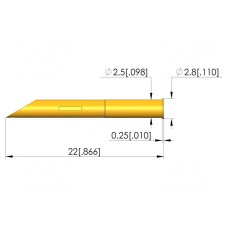 Gniazdo igły testowej INGUN KS-50223