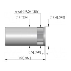 Gniazdo igły testowej INGUN KS-61240035M-R