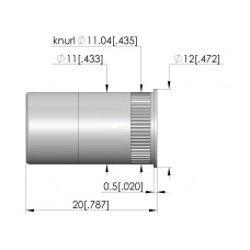Gniazdo igły testowej INGUN KS-61260035M-R