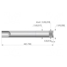 Gniazdo igły testowej INGUN KS-62130M5-R