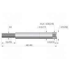 Gniazdo igły testowej INGUN KS-621M4M5-R