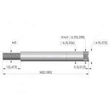 Gniazdo igły testowej INGUN KS-623M5M5-R