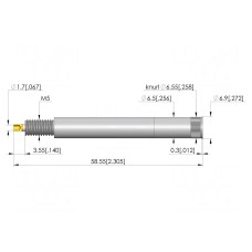 Gniazdo igły testowej INGUN KS-624M5M5-RF