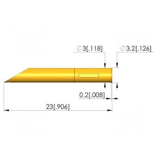 Gniazdo igły testowej INGUN KS-71323