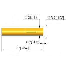 Gniazdo igły testowej INGUN KS-71335