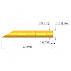 Gniazdo igły testowej INGUN KS-71423