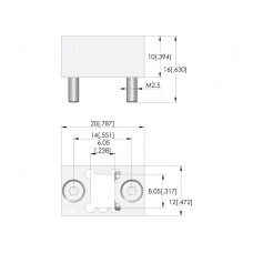 Gniazdo igły testowej INGUN KS-802HMTD-1