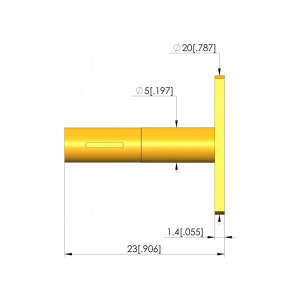 Gniazdo igły testowej INGUN KS-810F