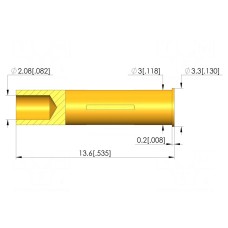 Gniazdo igły testowej INGUN KS-91335