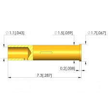 Gniazdo igły testowej INGUN KS-96135