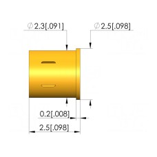 Gniazdo igły testowej INGUN KS-96725