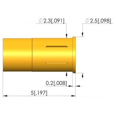 Gniazdo igły testowej INGUN KS-96750
