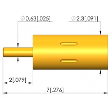 Gniazdo igły testowej INGUN KS-96770