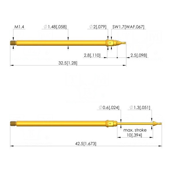 Igła testowa INGUN PKS-171-0019
