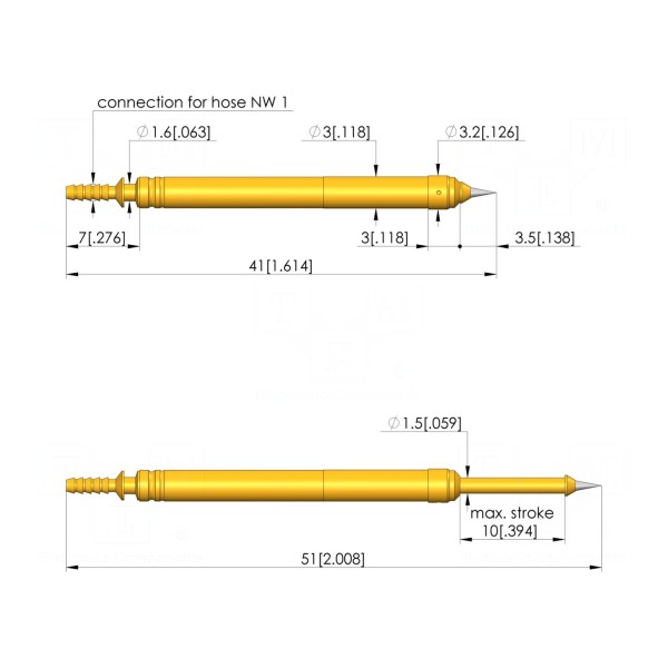 Igła testowa INGUN PKS-300-0020