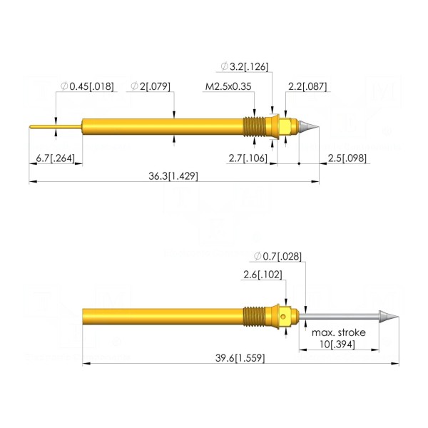 Igła testowa INGUN PSK-350-0004