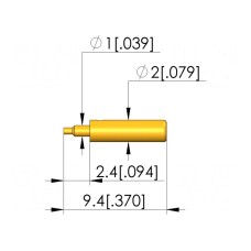 Wtyk testowy INGUN SE-502