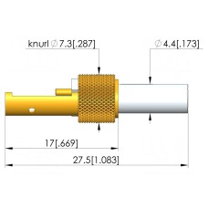 Wtyk testowy INGUN SE-819-V5-Z