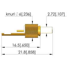 Wtyk testowy INGUN SE-821 MX68